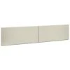 HON H387215.L.Q 38000 Series 36 In. X 0.75 In. X 15 In. Flipper Doors For 72 In. Stack-On Storage - Light Gray (2-Piece/Carton)