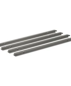 HON H919491 Single Cross Rails For 30 In. And 36 In. Wide Lateral File Cabinets - Gray (4/Pack)