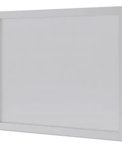 HON HBL72BFMODG BL Series 39.5 In. X 27.25 In. Frosted Glass Modesty Panel - Silver