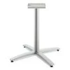 HON HBTTX30L.PR8 Between 32.68 In. X 29.57 X-Base For 42 In. Table Tops - Silver