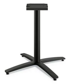 HON HBTTX30S.P6P Between 26.18 In. X 29.57 In. X-Base For 30 - 36 In. Table Tops - Black Mica