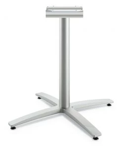 HON HBTTX30S.PR8 Between Seated Height X-Base For 30 - 36 In. Table Tops - Silver