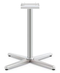 HON HCT29LX.PR8 32 In. X 32 In. X 28 In. Arrange X-Leg Base For 42 In. - 48 In. Tops - Silver