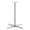 HON HCT42LX.PR8 32 In. X 32 In. X 40 In. Arrange X-Leg Base For 42 In. - 48 In. Tops - Silver