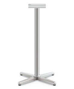 HON HCT42MX.PR8 25.59 In. X 25.59 In. X 40 In. Arrange X-Leg Base For 30 In. - 36 In. Tops - Silver