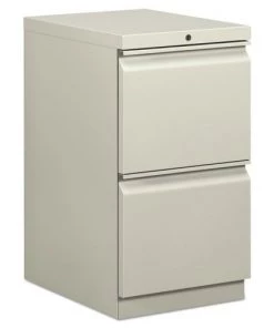 HON HBMP2F.Q 15 In. X 20 In. X 28 In. Mobile File/File Pedestal - Gray
