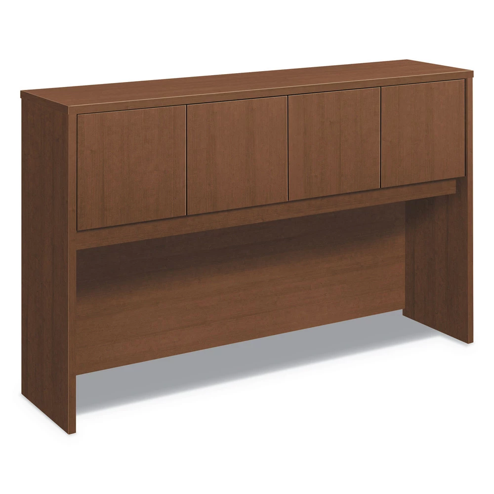 HON HLM60HUT.F Foundation 60 In. X 14.63 In. X 37.13 In. Compartment Hutch With Doors - Shaker Cherry