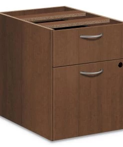 HON HLMBF.F Foundation 3/4 Hanging 15.42 In. X 20.41 In. X 20.58 In. Pedestal File - Shaker Cherry