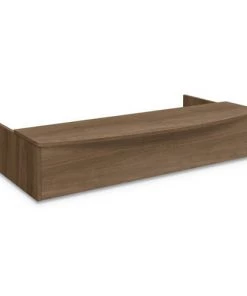 HON HLMRECP.PINC 72 In. X 36 In. X 14.25 In. Pinnacle Foundation Reception Station With Bow Front