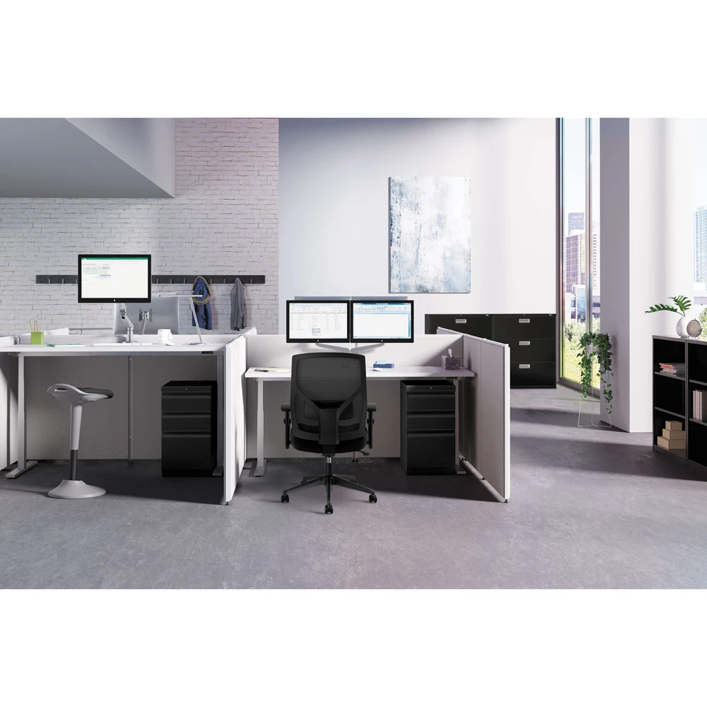 HON HBV-P6036.2310GRE.Q 36 In. X 60 In. Versé Office Panel - Gray - Image 2