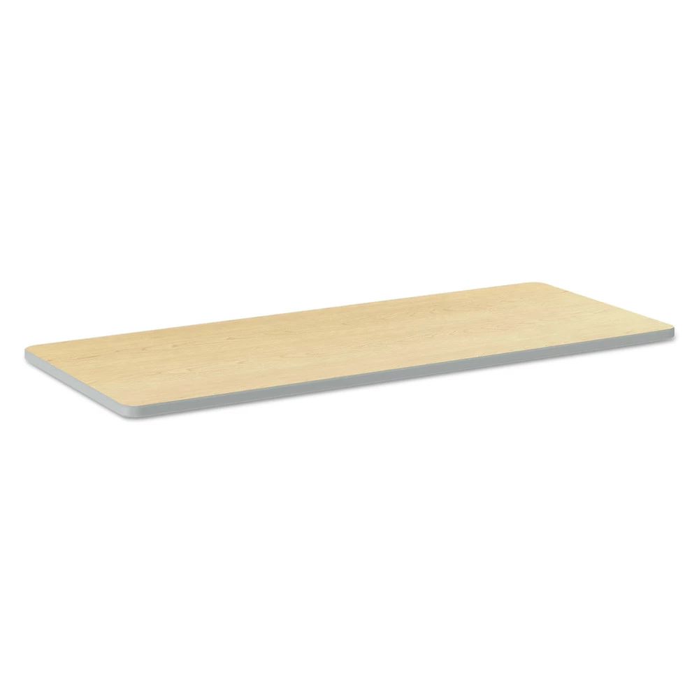 HON HETR2460E.N.D.K Build 60 In. X 24 In. X 1.13 In. Rectangle Shape Table Top - Natural Maple/Platinum