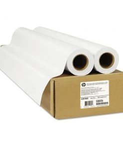 HP C0F28A Everyday 36 In. X 75 Ft. Adhesive Gloss Polypropylene - White (2/Pack)