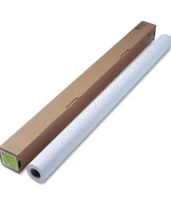 HP C6570C DesignJet 54 In. X 100 Ft. Format Paper For Inkjet Prints - Large, Coated White (1-Roll)