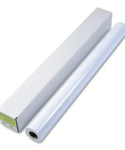 HP Q1422B 42 In. X 100 Ft. 7 Mil, DesignJet Large Format Paper For Inkjet Prints - Satin White (1-Roll)