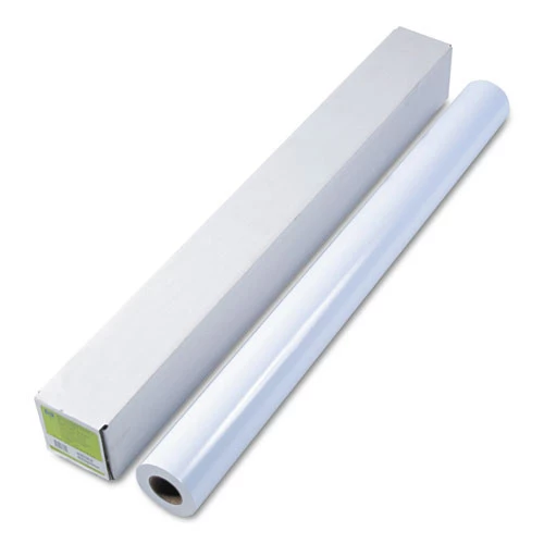 HP Q1422B 42 In. X 100 Ft. 7 Mil, DesignJet Large Format Paper For Inkjet Prints - Satin White (1-Roll)