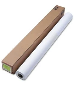 HP Q1899C Opaque Scrim 15 Mil 42 In. X 50 Ft. Printable Poster Paper - White (1-Roll)