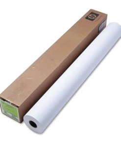 HP Q1956A DesignJet 42 In. X 100 Ft. Format Paper For InkJet Printers - Large, Coated White (1-Roll)