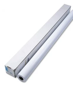 HP Q6583A DesignJet 60 In. X 100 Ft., 7 Mil, Inkjet Format Paper - Large, Semi-Gloss White (1-Roll)