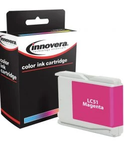 Innovera IVR20051M Remanufactured 400 Page Yield Ink Cartridge For Brother LC51M - Magenta