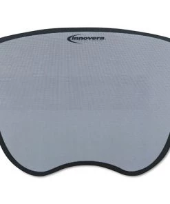 Innovera IVR50469 8-3/4 In. X 7 In. Nonskid Rubber Base, Ultra Slim Mouse Pad - Gray
