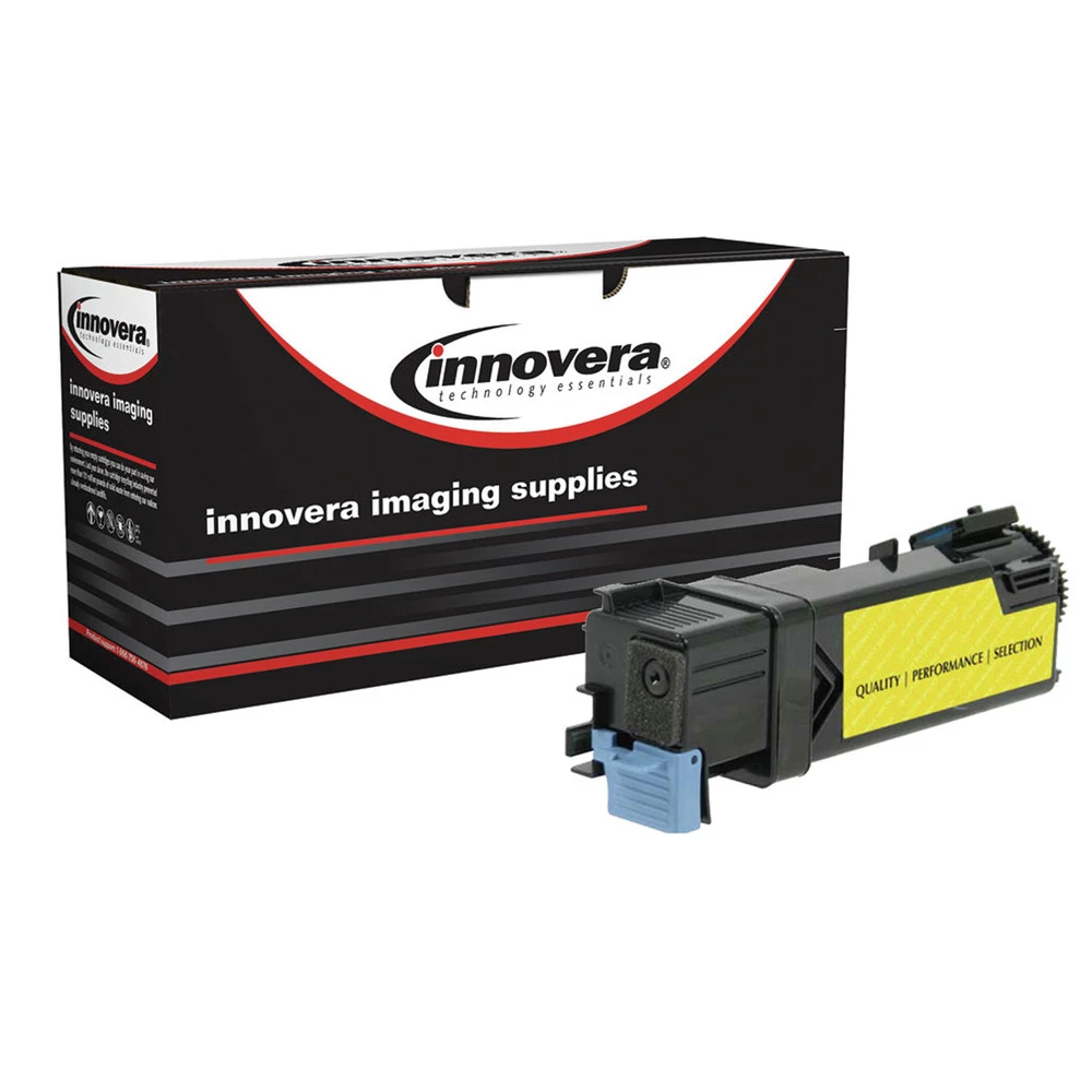 Innovera IVR6500Y 2500 Page-Yield, Replacement For Xerox 6500 (106R01596), Remanufactured High-Yield Toner - Yellow