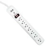 Innovera IVR71654 4 Ft. Cord 1080 Joules 7 Outlet Surge Protector - White