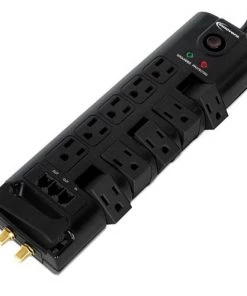 Innovera IVR71657 2880 Joules, 10 Outlets, 6 Ft. Cord, Surge Protector - Black