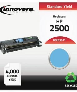 Innovera IVR83971 Remanufactured 4000-Page Yield Toner For HP 123A (Q3971A) - Cyan