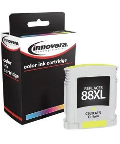 Innovera IVR9393AN 1540 Page-Yield Remanufactured Replacement For HP 88XL Ink Cartridge - Yellow