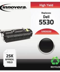 Innovera IVRD5530 25000 Page-Yield Remanufactured High-Yield Toner Replacement For Dell 5530 (330-9788) - Black