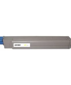 Factory Reconditioned Innovera AC-O9600YR 15000 Page-Yield Replacement For Oki Type C7 (42918901), Remanufactured Toner - Yellow