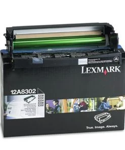 Lexmark 12A8302 E230/232/330/332 30000 Page Yield Photoconductor Kit - Black