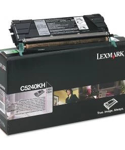Lexmark C5240KH Return Program 8000-Page High-Yield Toner - Black