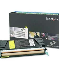 Lexmark C5246YH 5000 Page Yield Return Program High-Yield Toner - Yellow