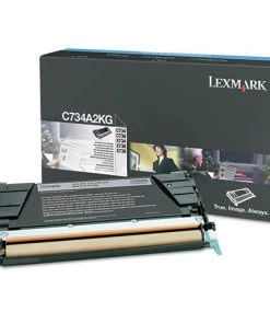 Lexmark C734A2KG 8000 Page-Yield C734A2KG High-Yield Toner - Black