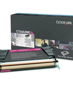 Lexmark C734A2MG 6000 Page-Yield C734A2MG Toner - Magenta