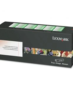 Lexmark C734A4CG Return Program 6000 Page Yield Toner Cartridge - Cyan