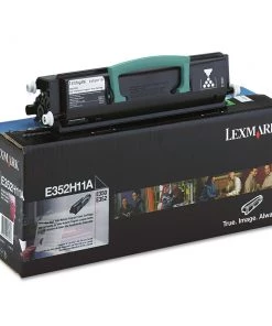 Lexmark E352H11A 9000 Page-Yield, E352H11A Return Program High-Yield Toner - Black