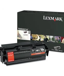 Lexmark T650A21A T65x 7000 Page Yield Toner Cartridge - Black