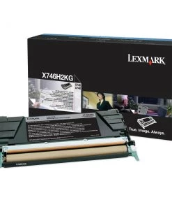 Lexmark X746H2KG 12000 Page Yield Toner Cartridge For X746 And X748 - Black