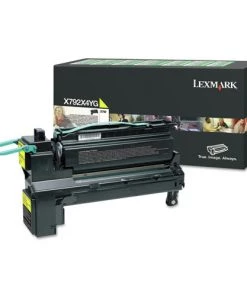 Lexmark X792X4YG Return Program Extra 20000-Page High-Yield Toner - Yellow