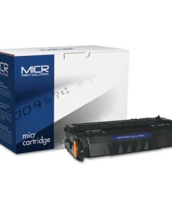 MICR Print Solutions MCR49AM Compatible 49AM 2500 Page High MICR Toner Cartridge - Black