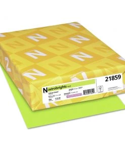 Astrobrights 21859 24 Lbs. 8.5 In. X 11 In. Colored Paper - Vulcan Green (500/Ream)