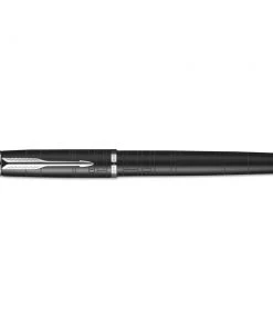 Parker 1931658 IM Premium Fine 0.7 Mm, Roller Ball Pen - Black Ink, Black/Chrome Barrel