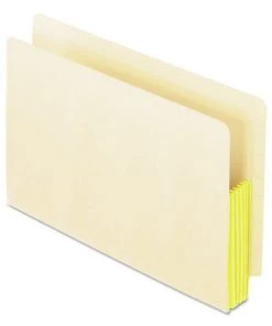 Pendaflex 22823 5.25 In. Expansion, 10 Sections, Legal, Manila Drop Front Shelf File Pockets - Manila (10/Box)