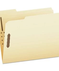 Pendaflex FM213 Manila Folders With Two Fasteners, 1/3-Cut Tabs, Letter Size, 50/box