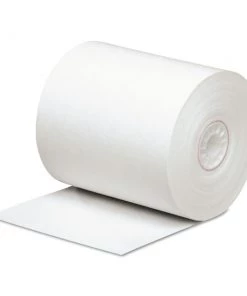 PM Company 05290 0.45 In. Core 3.13 In. X 290 Ft. Direct Thermal Printing Paper Rolls - White (50-Piece/Carton)