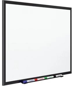 Quartet 2544B Classic DuraMax Black Aluminum Frame 48 In. X 36 In. Magnetic Whiteboard