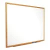 Quartet S578 Classic Series Total Erase 96 In. X 48 In. Dry Erase Board - White/Oak