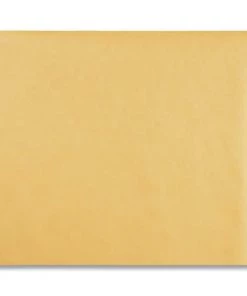 Quality Park QUA37895 Trade Size 95 10 In. X 12 In. Square Flap Clasp/Gummed Closure Envelopes - Brown Kraft (100/Box)